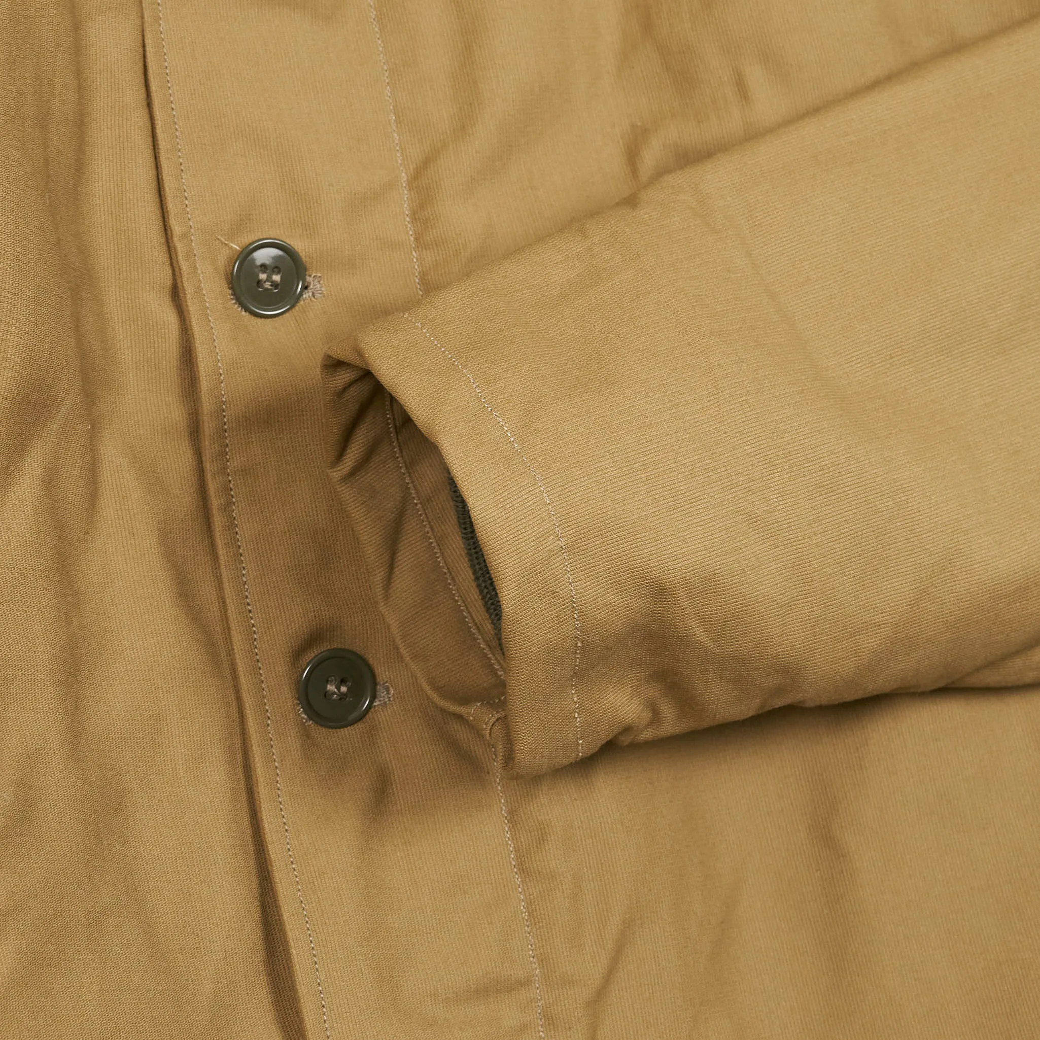 Buzz Rickson's N1 Deck-Jacket Jungle Cloth Khaki USN