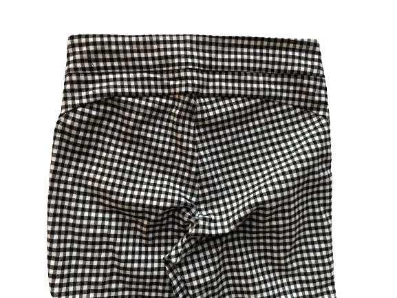 Camber & Grace Black White Plaid Pants