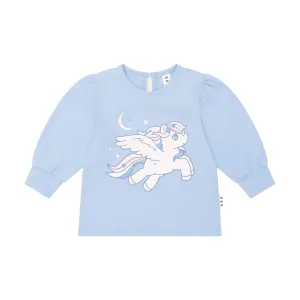 Celestial Unicorn Puff Sleeve Top