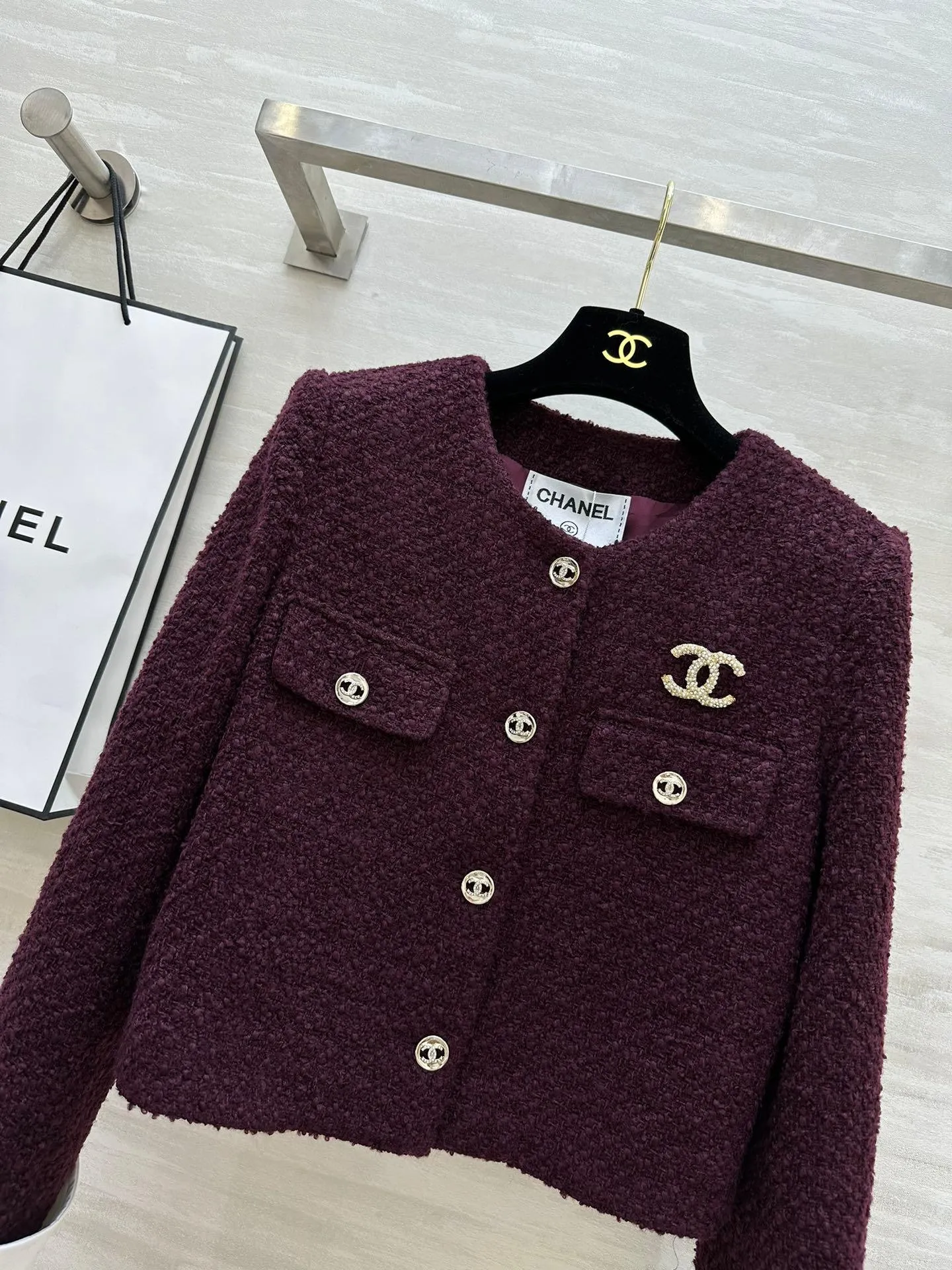 Chanel New Style Soft Tweed Jacket