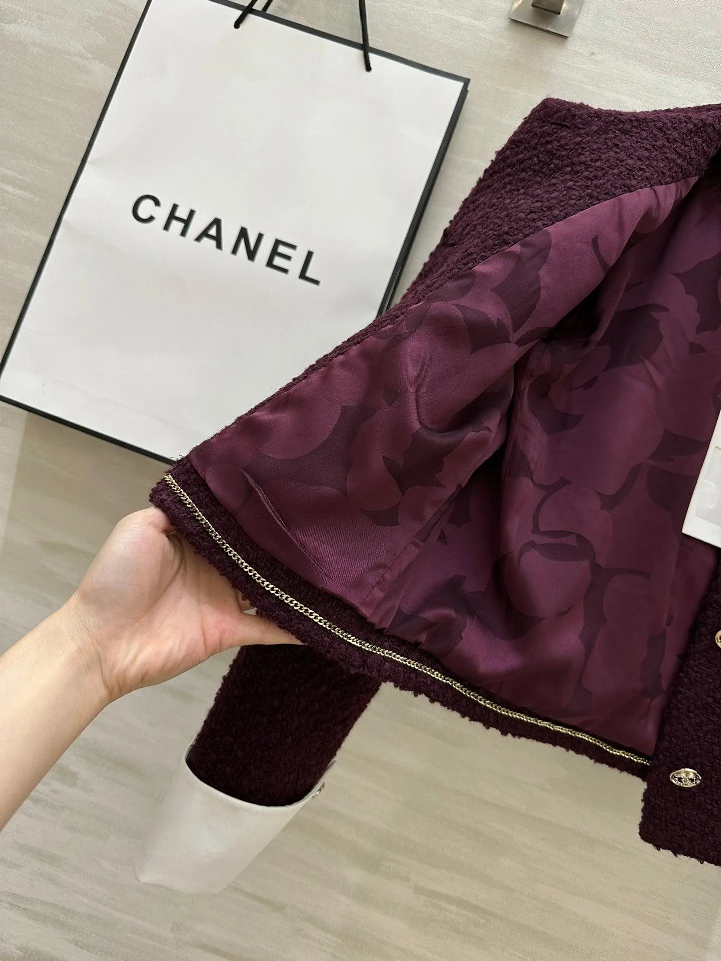 Chanel New Style Soft Tweed Jacket