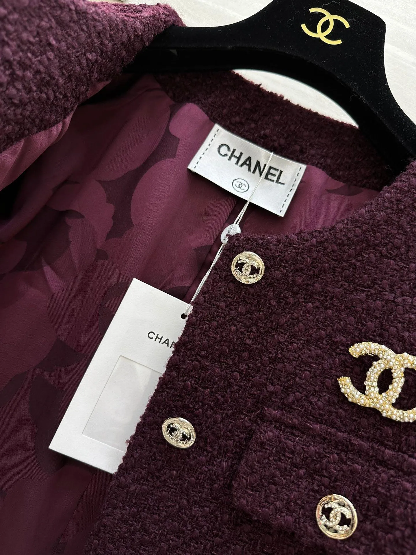 Chanel New Style Soft Tweed Jacket