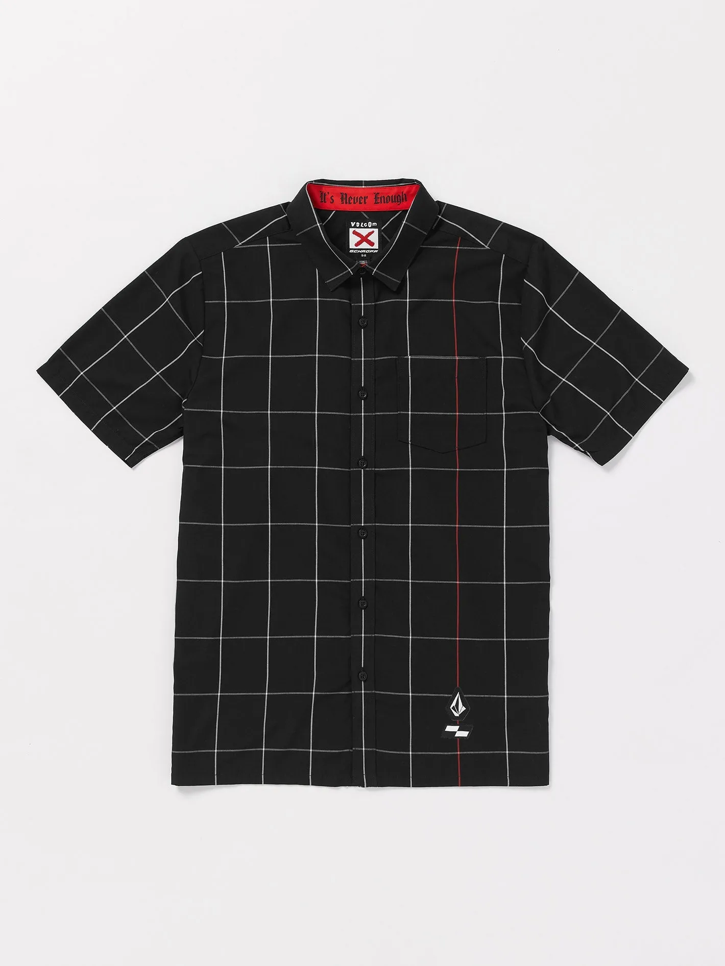 Chemise Schroff X Volcom Plaid - Black