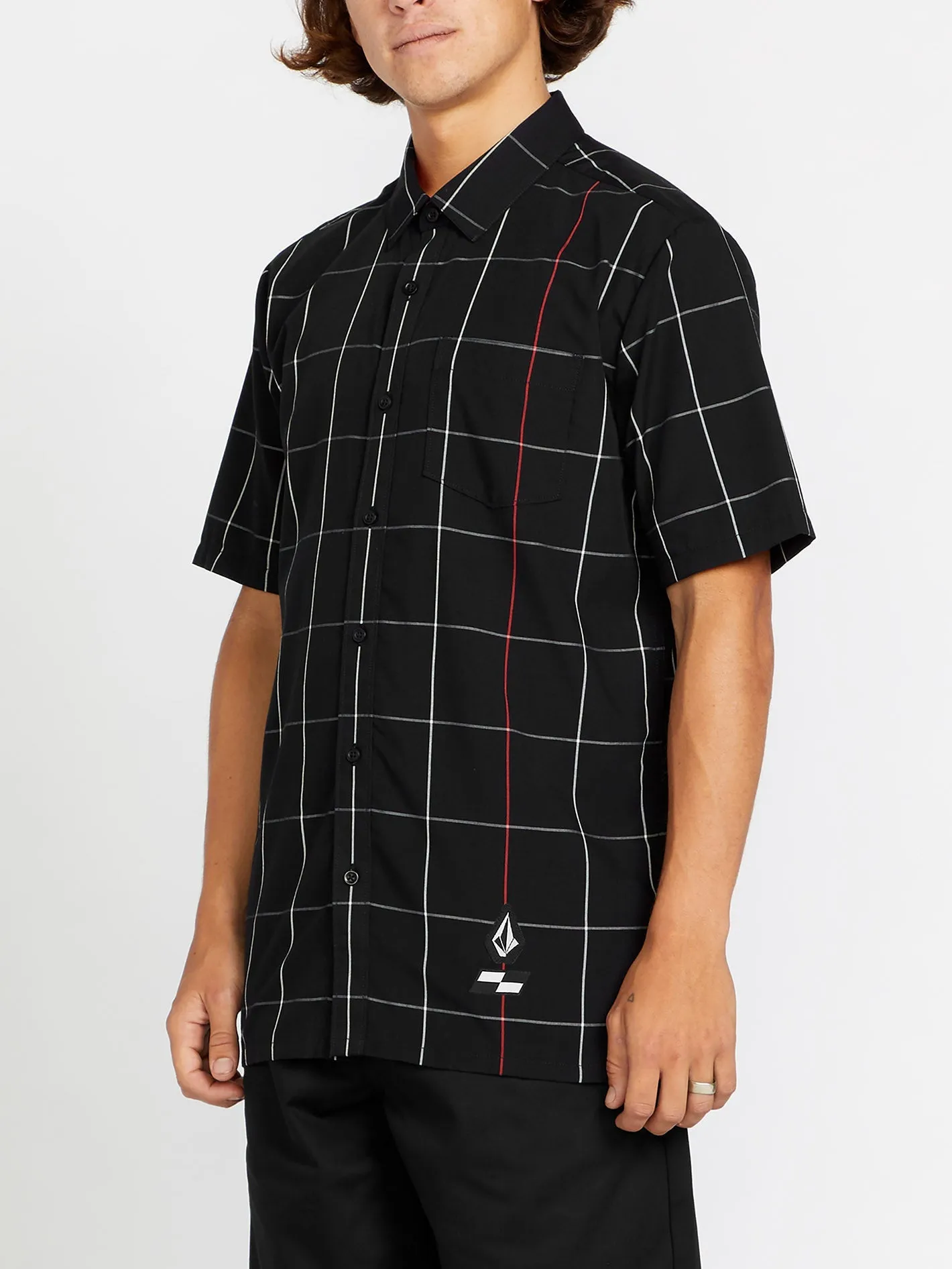 Chemise Schroff X Volcom Plaid - Black