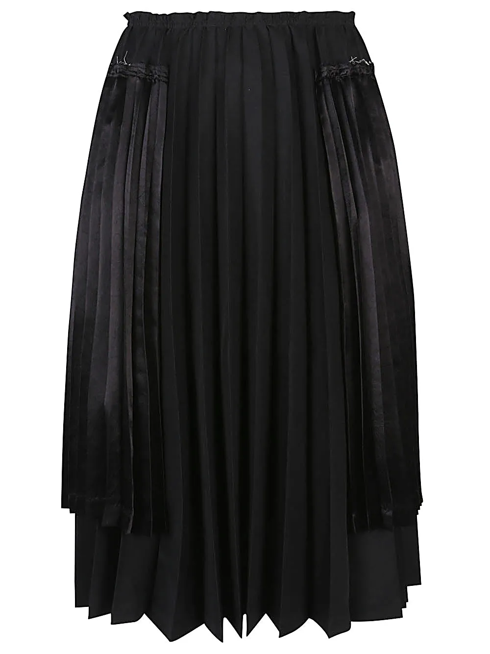Comme des Garcons veckade midi kjol
