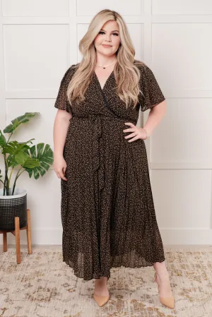 Cottagecore Cause a Scene Surplice Neck Midi Dress