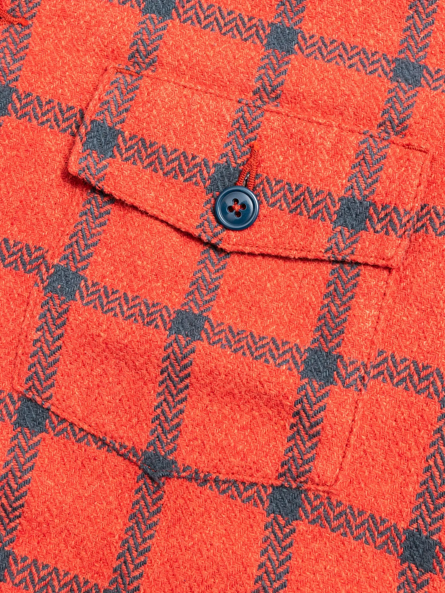 CPO Shirt Jacket in Red Check