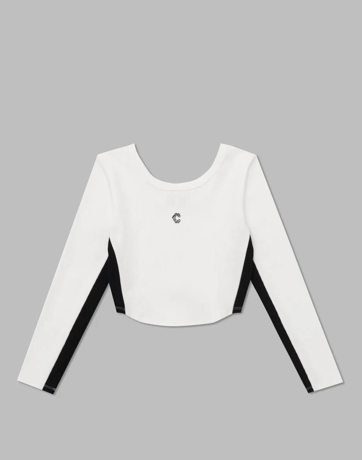 CRONOS WOMEN 2WAY LONG SLEEVE【WHITE】