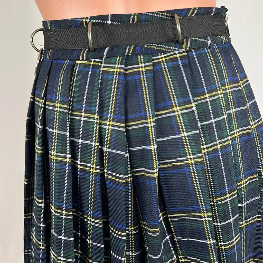 Current Mood Tartan Mini Skirt XS