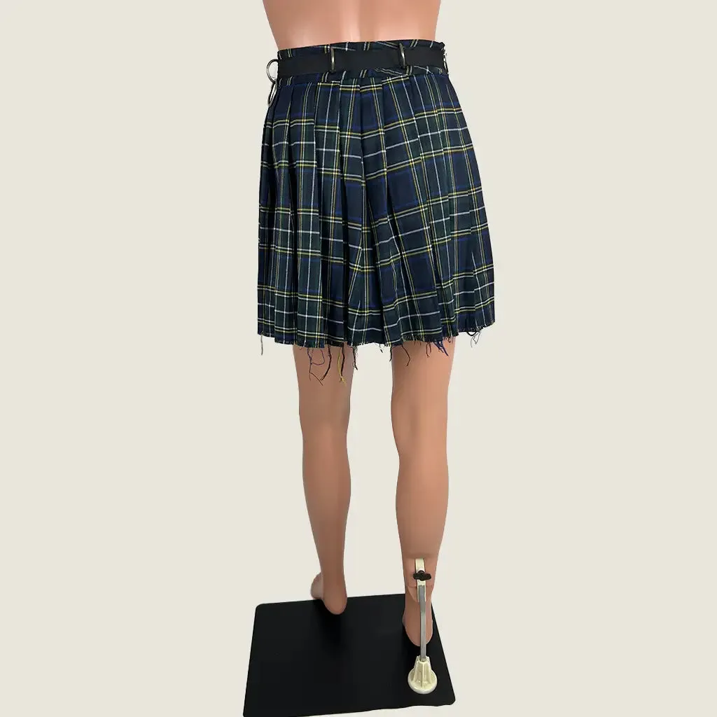 Current Mood Tartan Mini Skirt XS