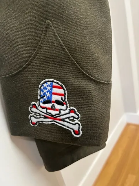 Custom Military Jacket, size S/M #5002