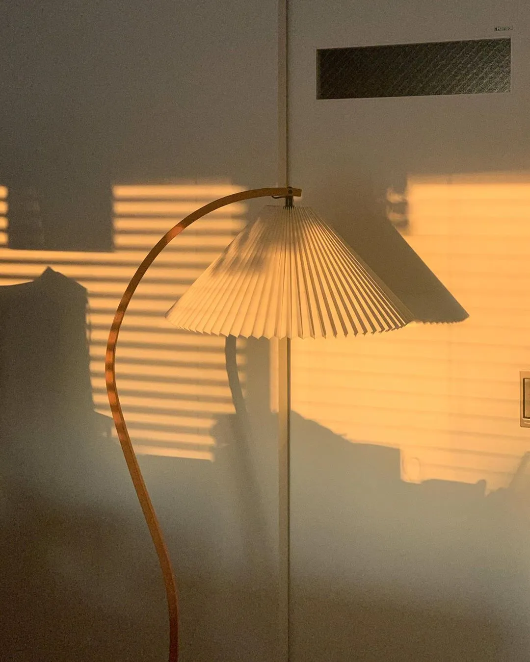 Danish Modern Bentwood Caprani Floor Lamp