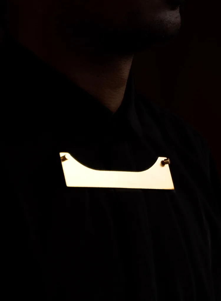 Double Date Brooch
