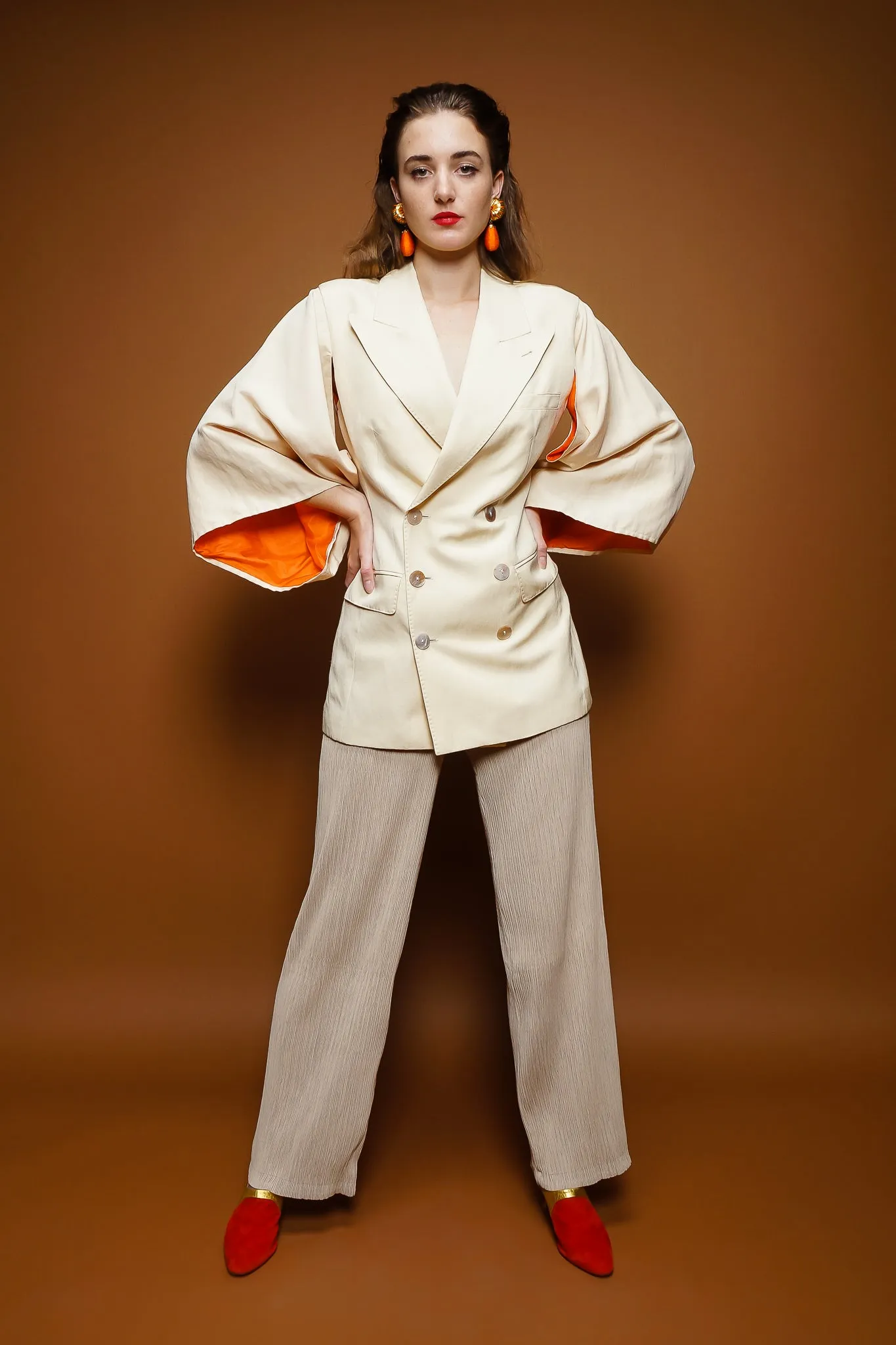 Double Pleated Pant