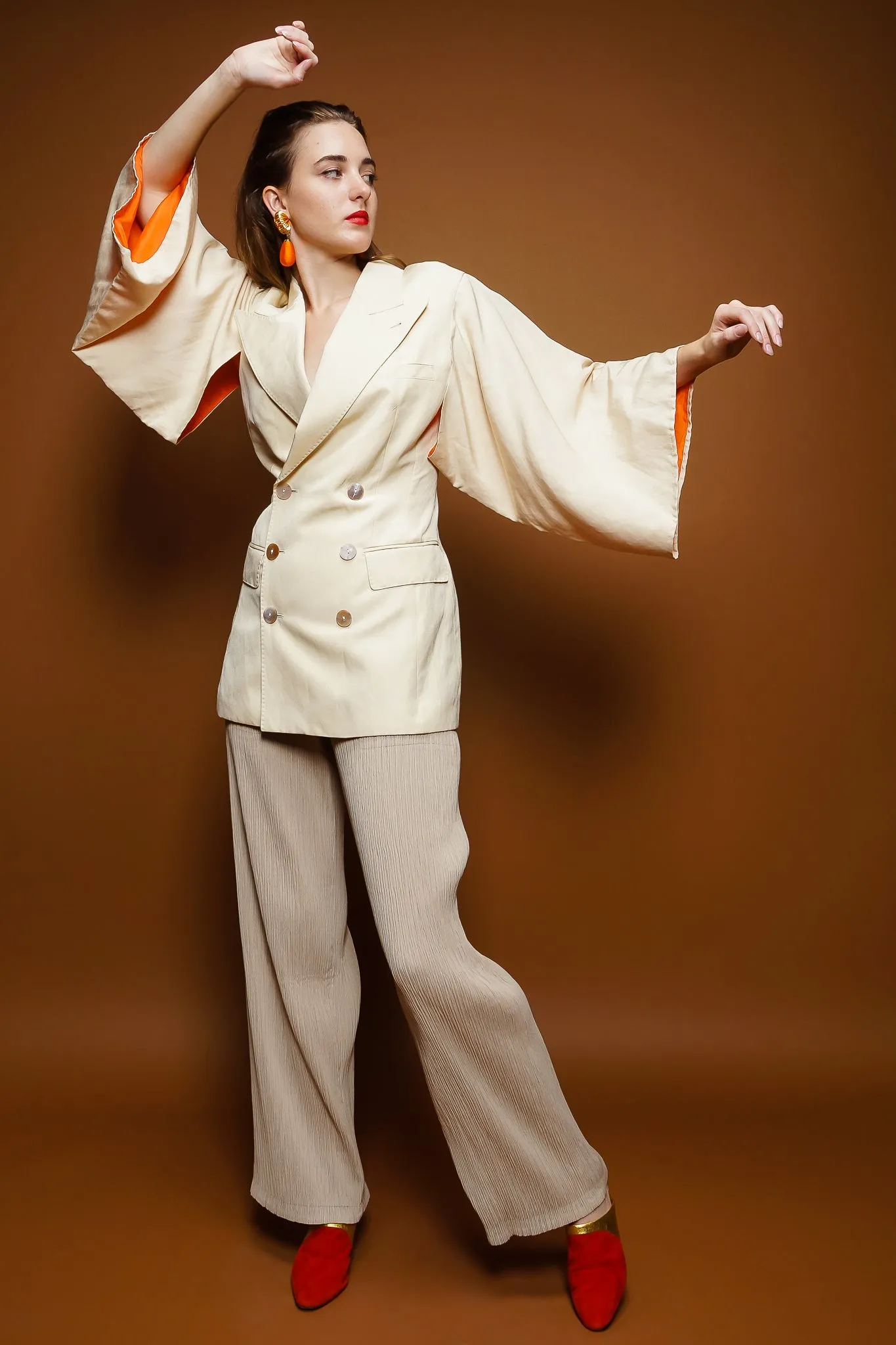 Double Pleated Pant