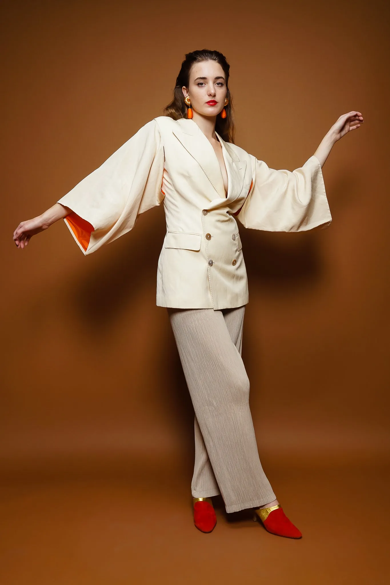 Double Pleated Pant