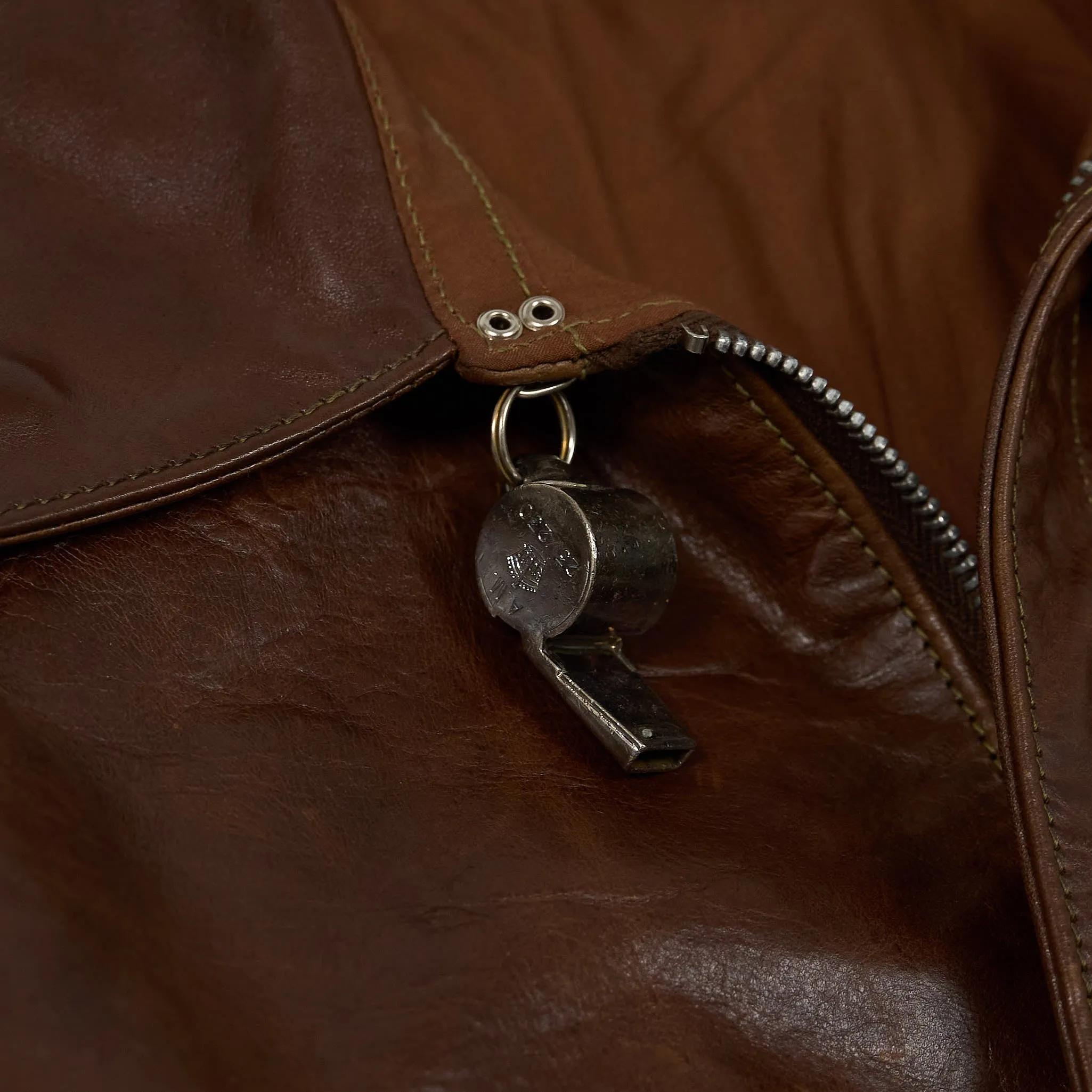 Eastman Leather Clothing A-2 Hell's Angels Leather Jacket
