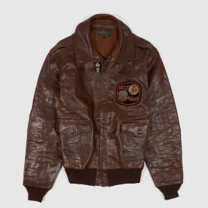 Eastman Leather Clothing A-2 Hell's Angels Leather Jacket