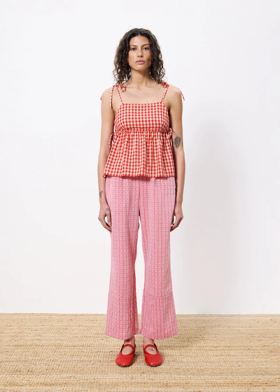 Edvina Plaid Pants