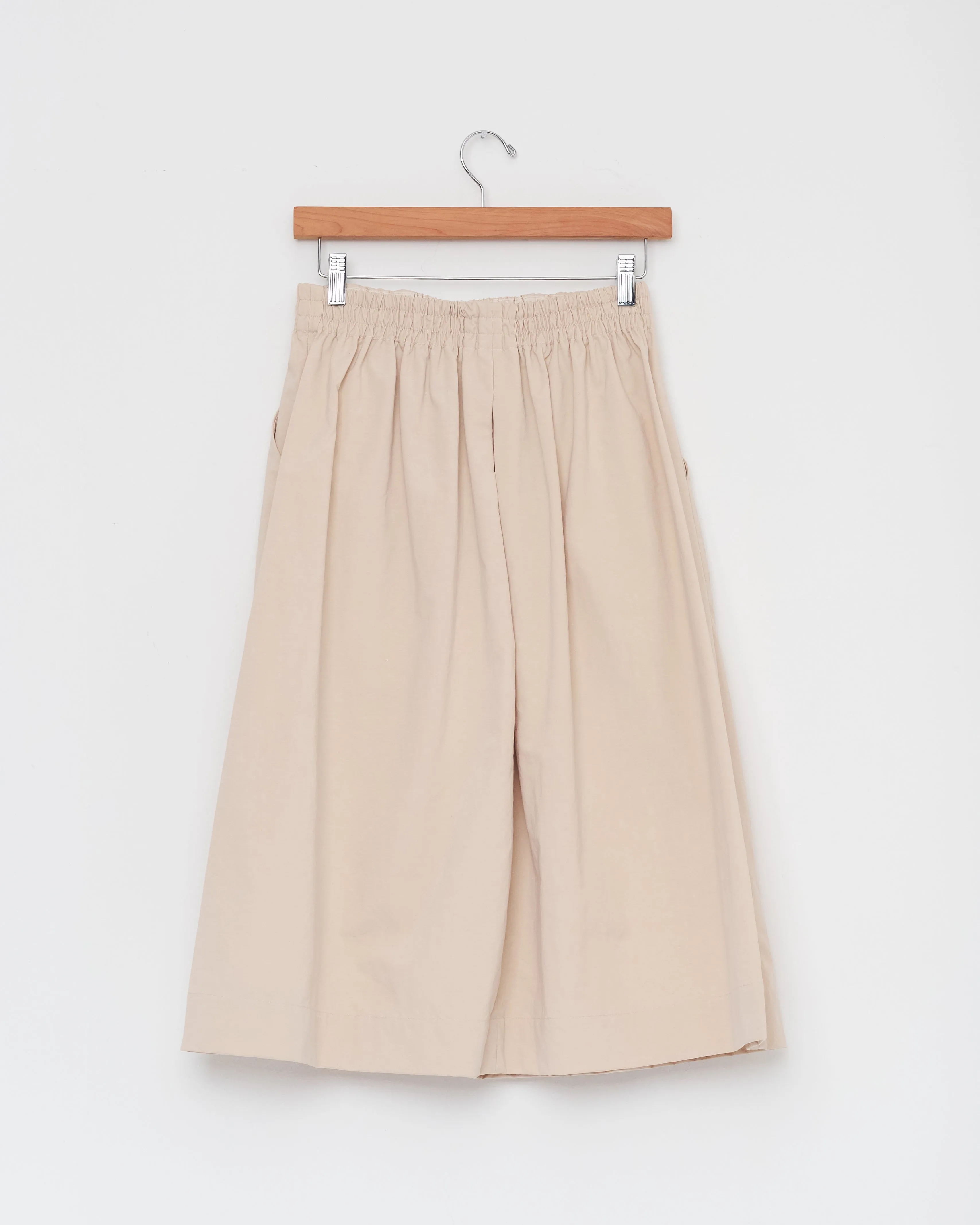 Elastic Skirt, Silver Cream