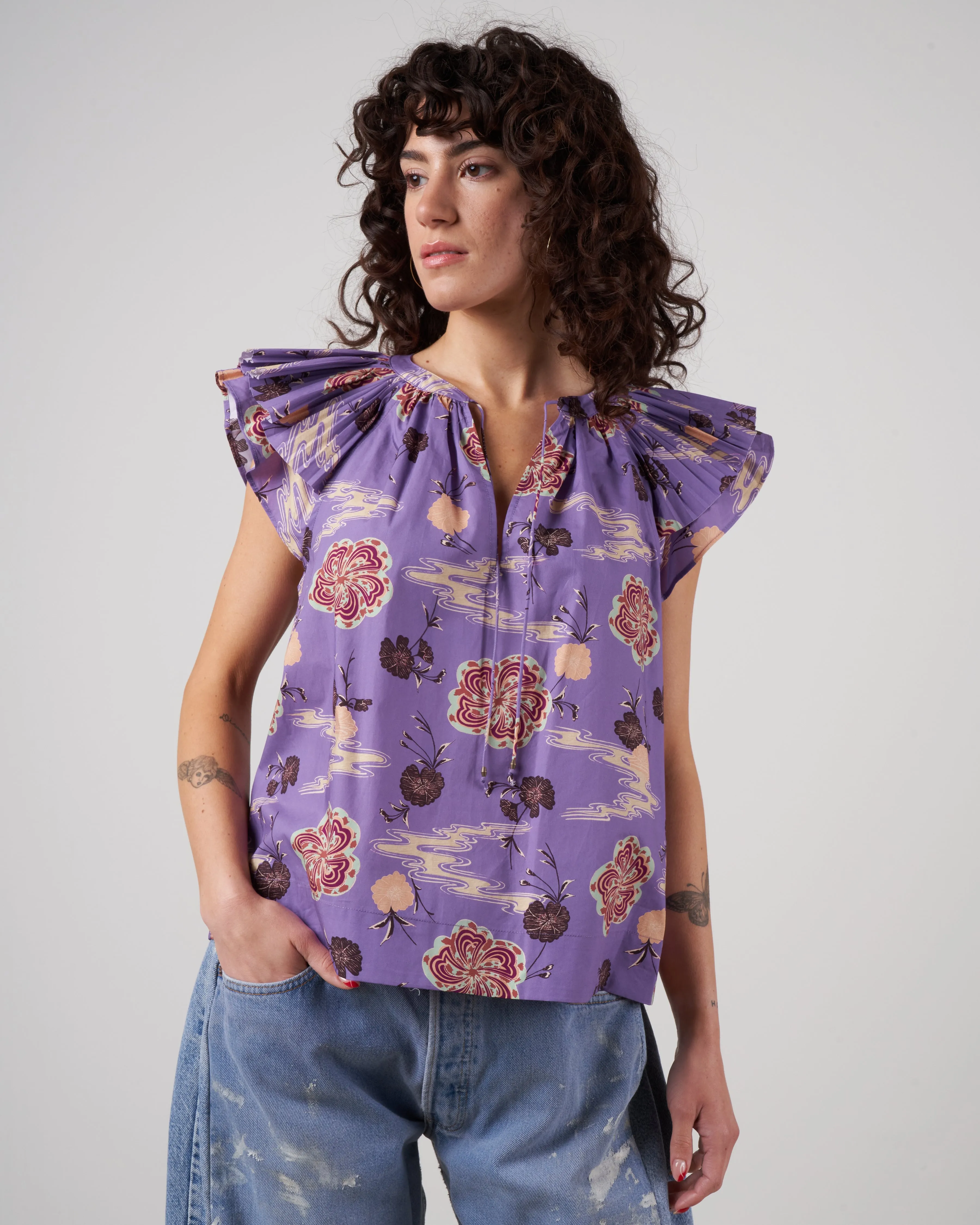 elia top - zinnia zinn
