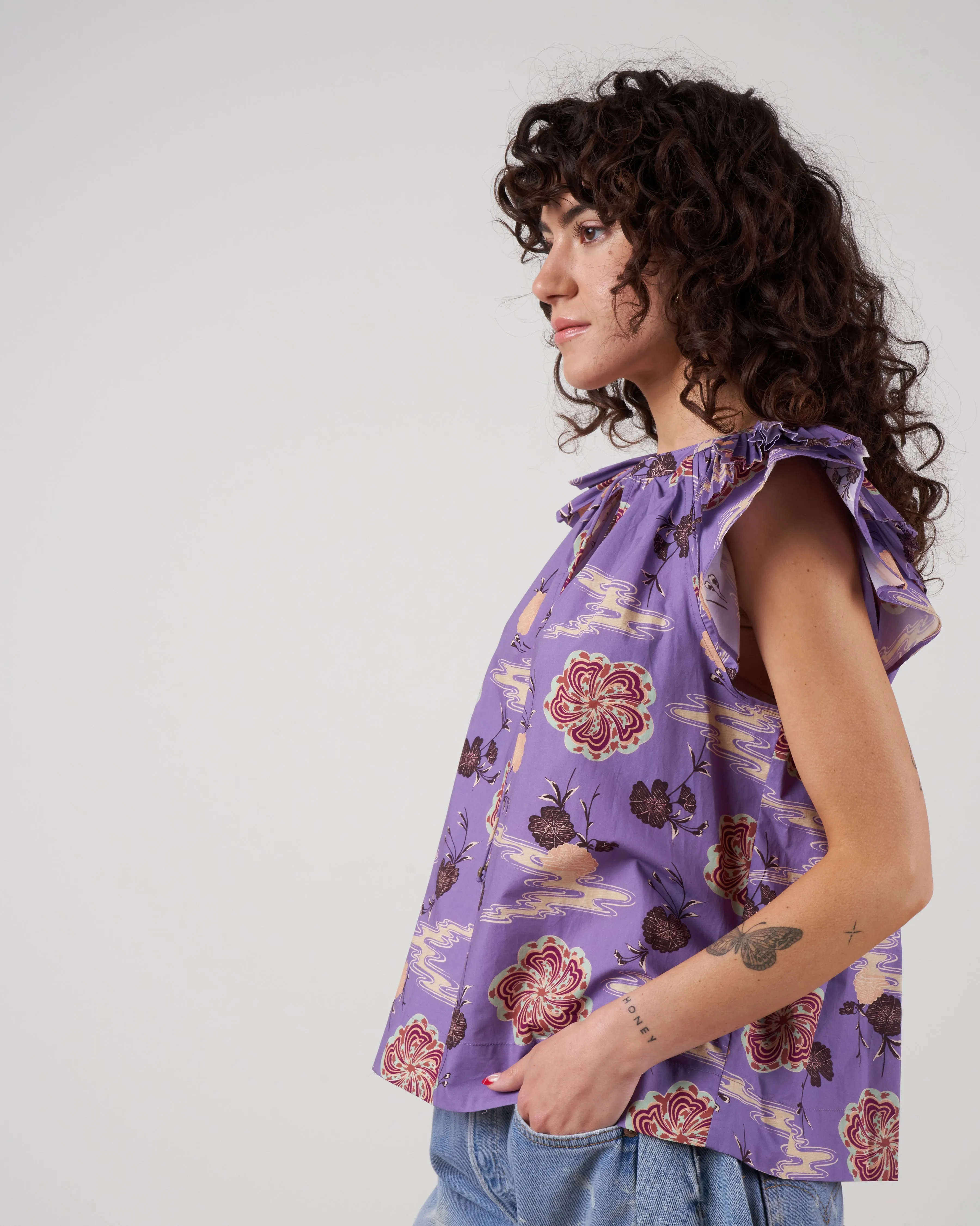 elia top - zinnia zinn