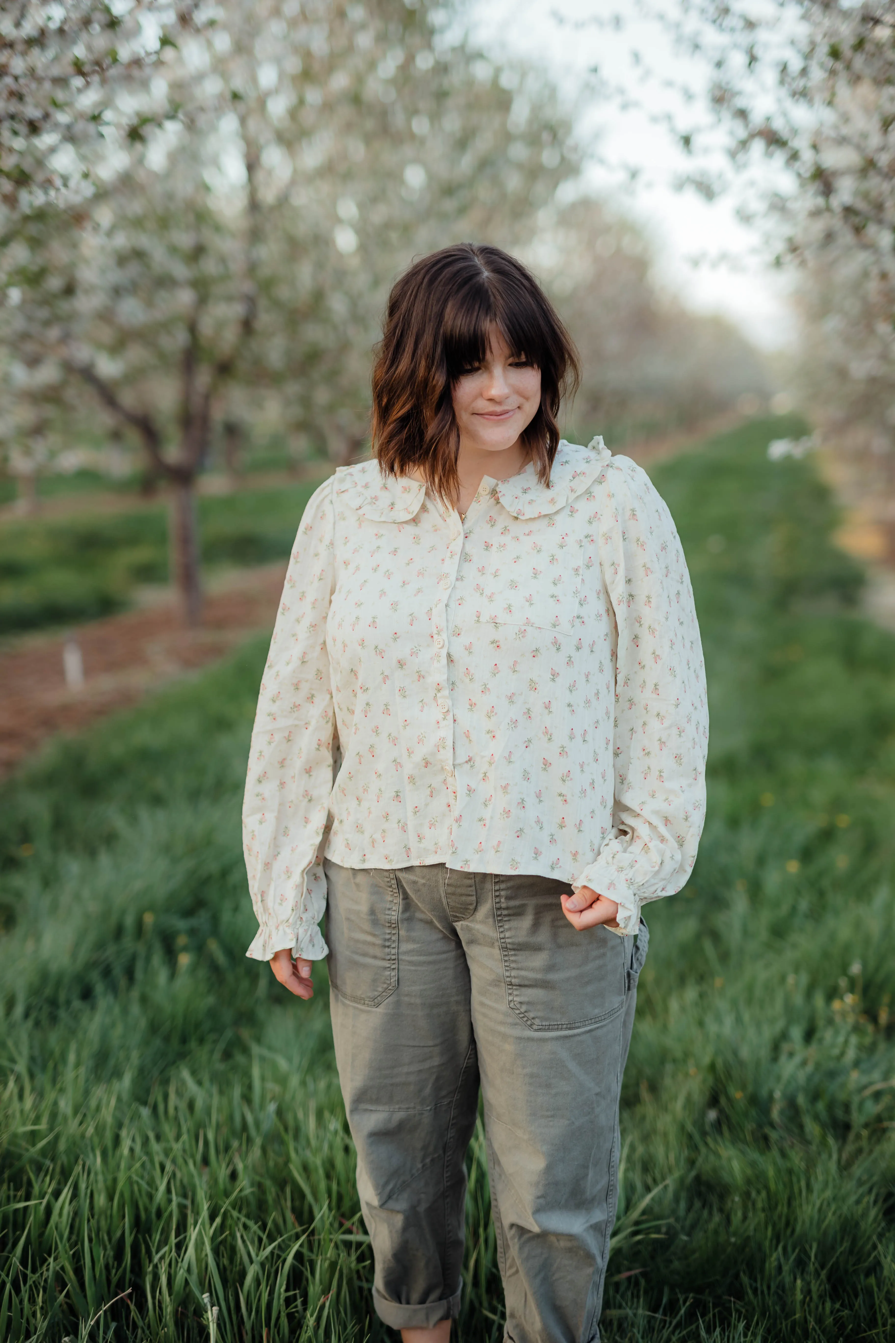 Emma Blouse--Pink