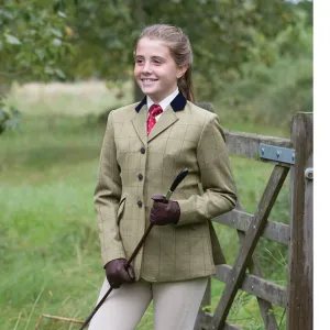 Equetech Foxbury Deluxe Junior Tweed Riding Jacket