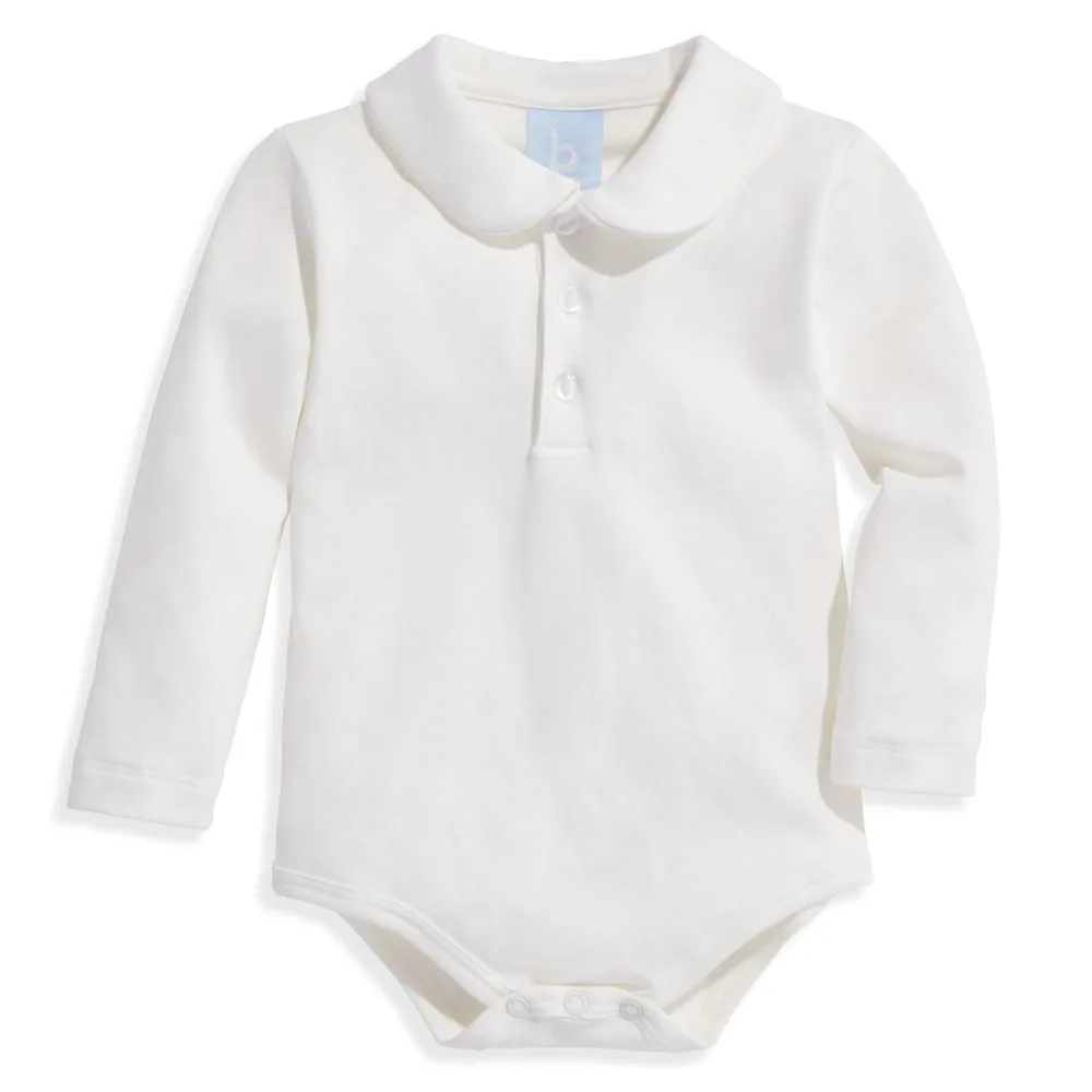 Essential Long Sleeve Pima Tee -- Ivory