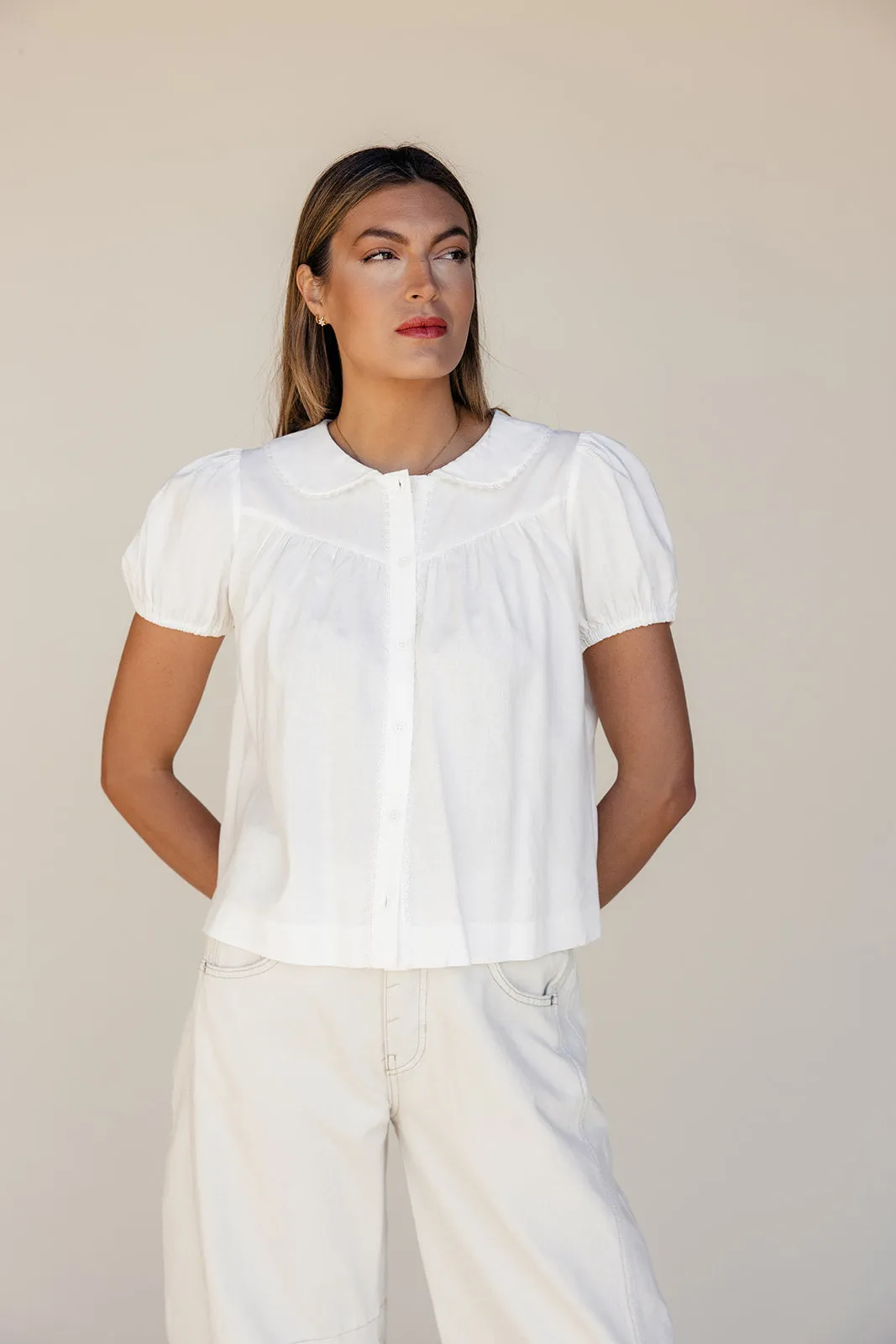 Estella Collared Blouse