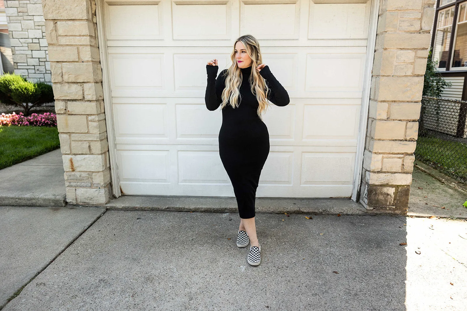 faye dress in black
