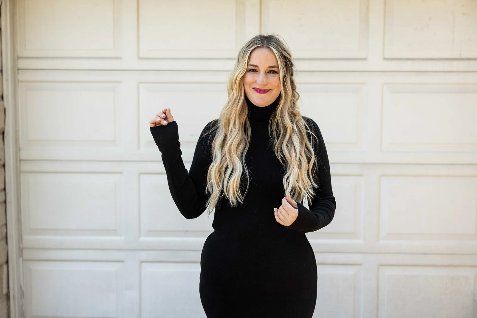 faye dress in black