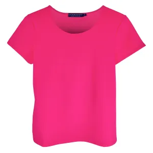 Fenwick Crew Neck Tee in Petal Pink
