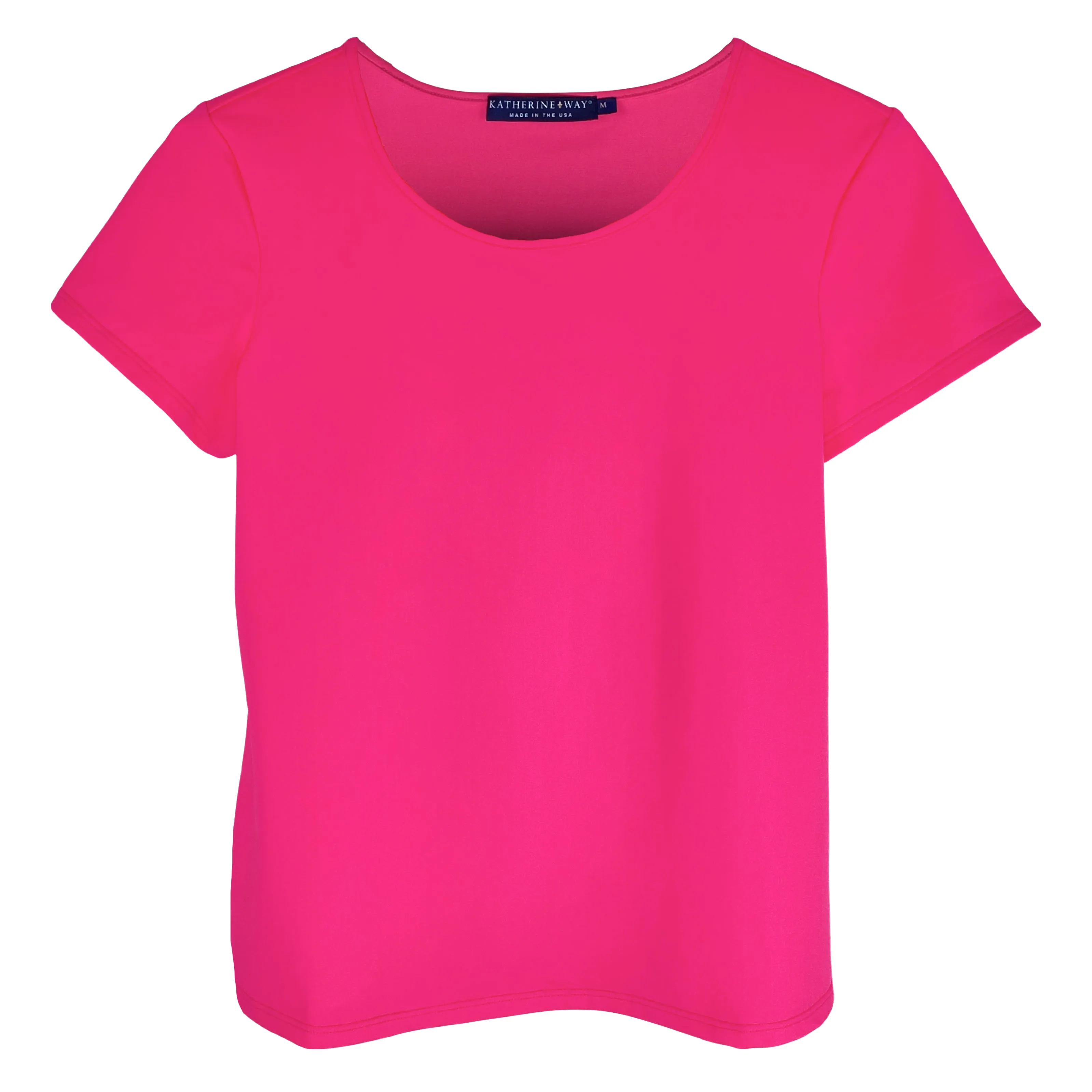 Fenwick Crew Neck Tee in Petal Pink