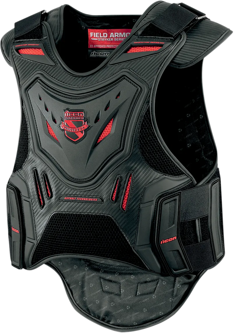 Field Armor Stryker™ Vest - Black - L/XL (Each)-27010511 PU
