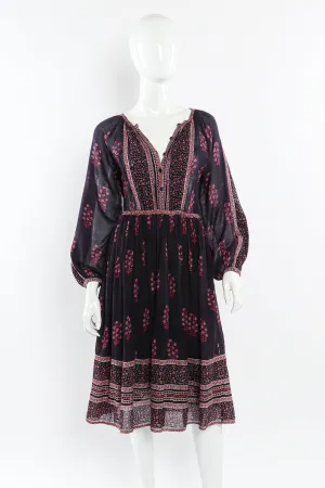 Floral Peasant Dress