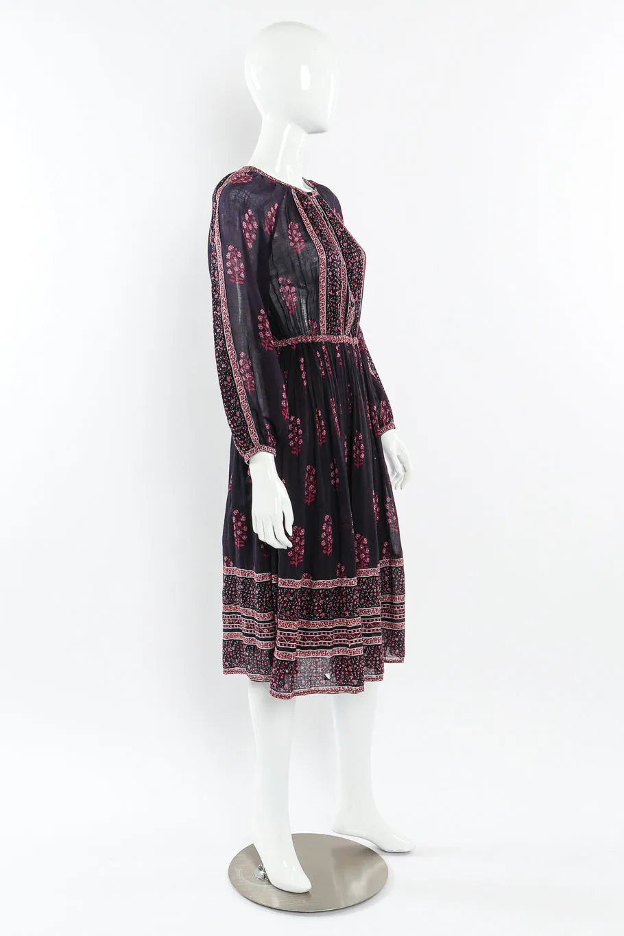 Floral Peasant Dress