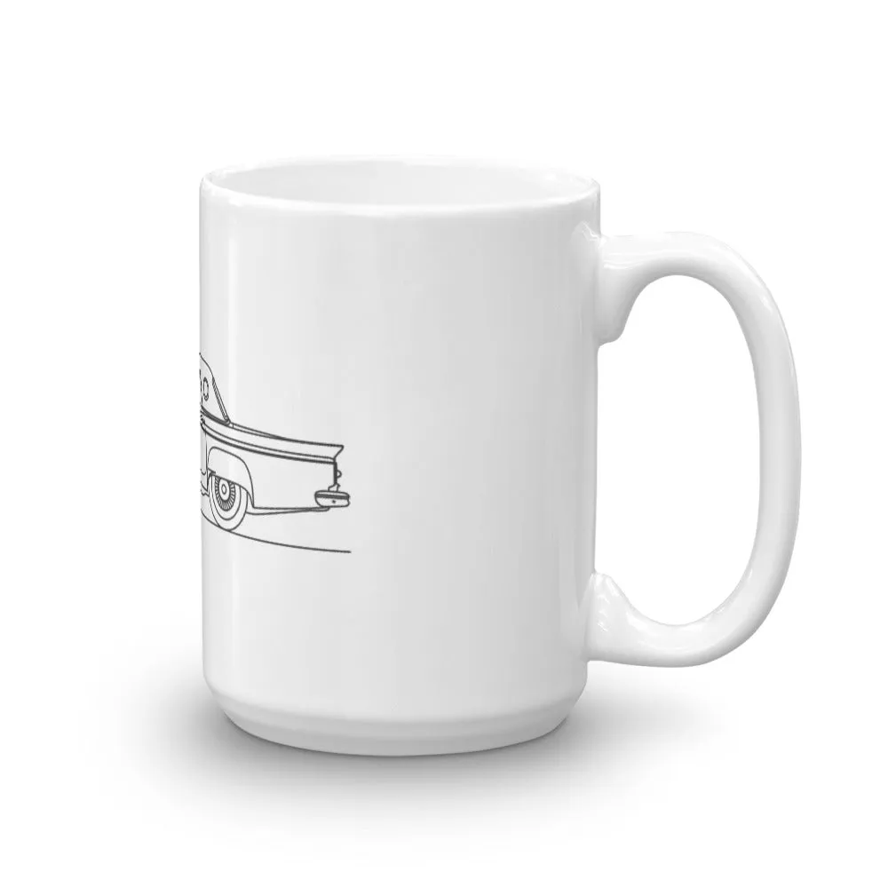 Ford Thunderbird 1st Gen Silhouette Mug
