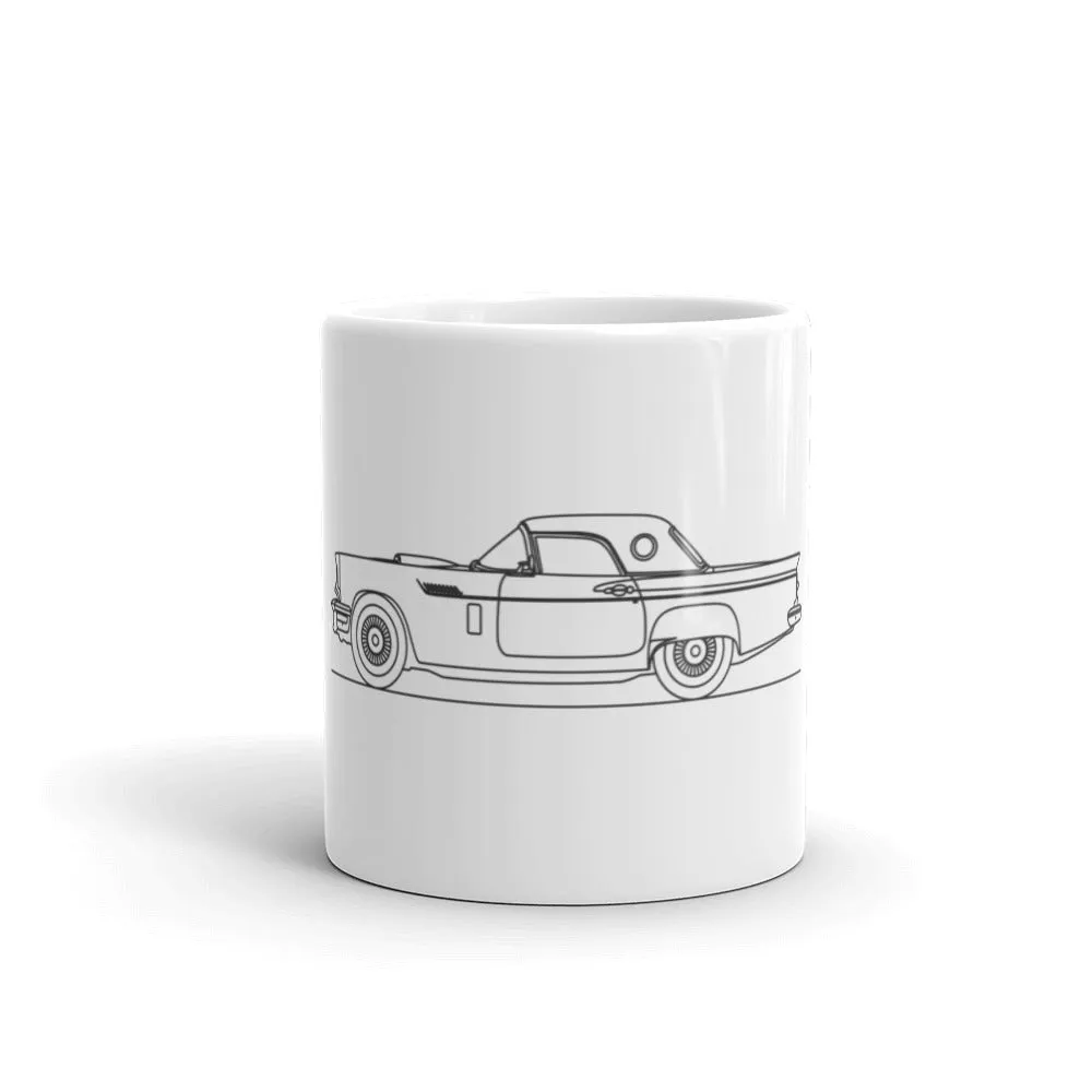 Ford Thunderbird 1st Gen Silhouette Mug