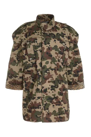 Gabardine parka