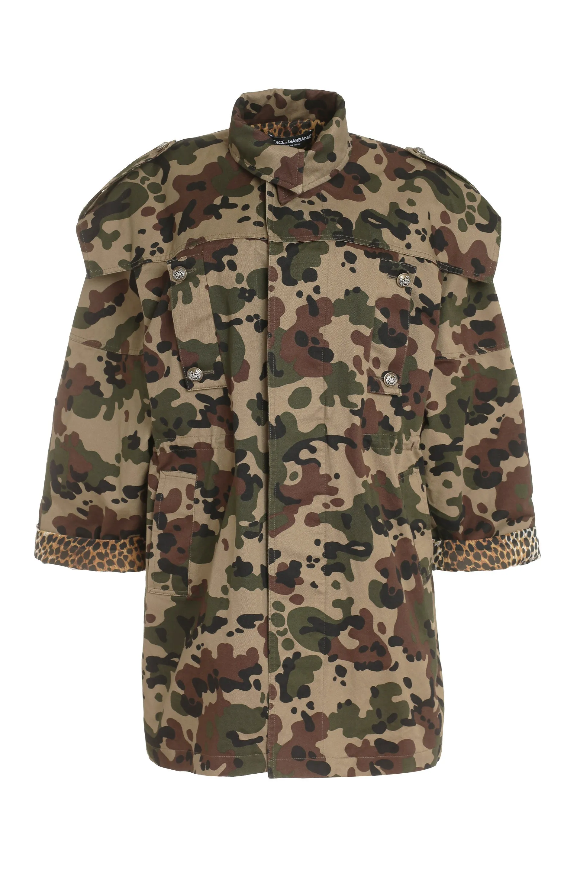Gabardine parka