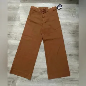 Gap wide legs high rise stretch pants size 10