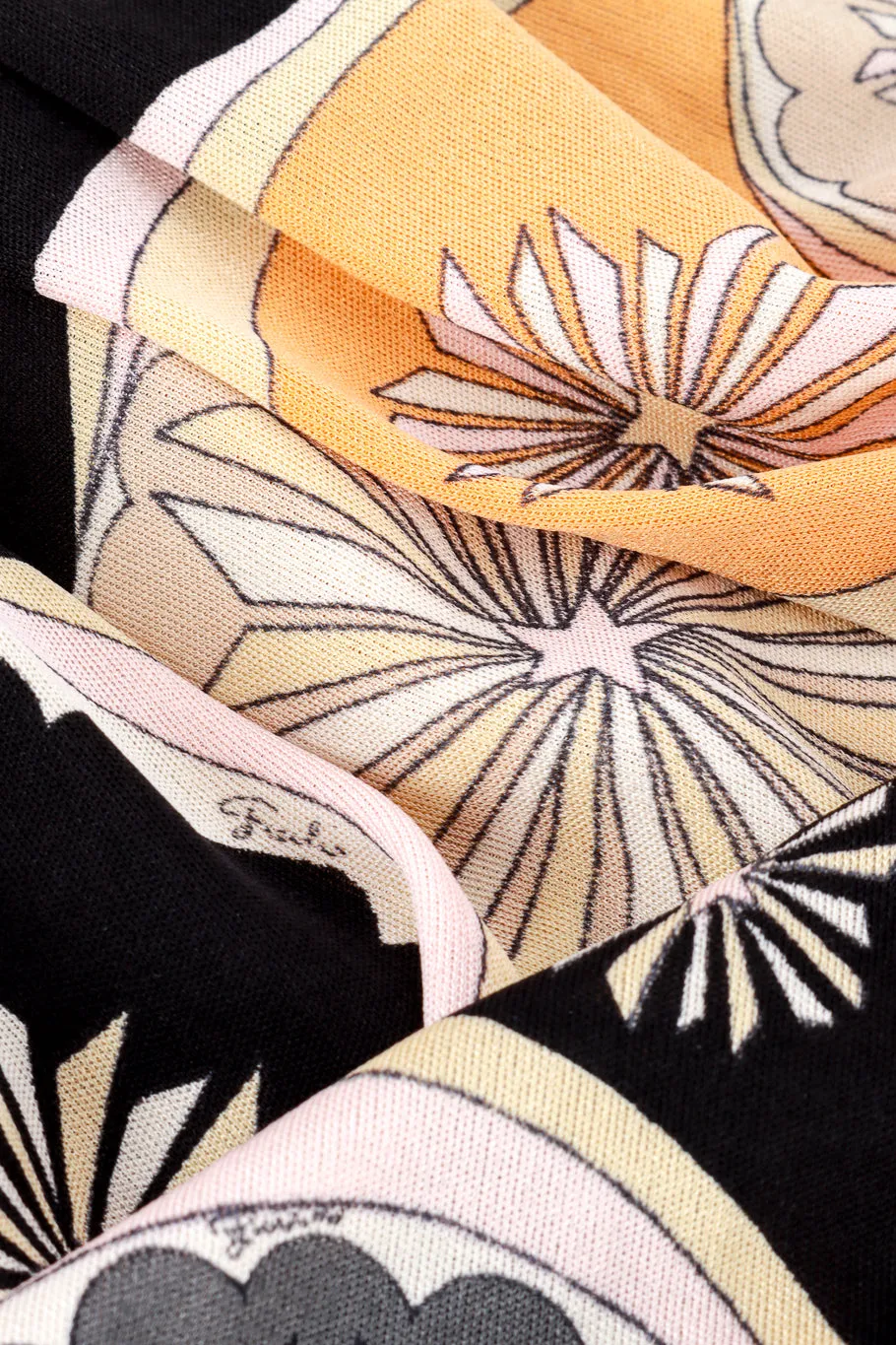 Geo Floral Print Dress
