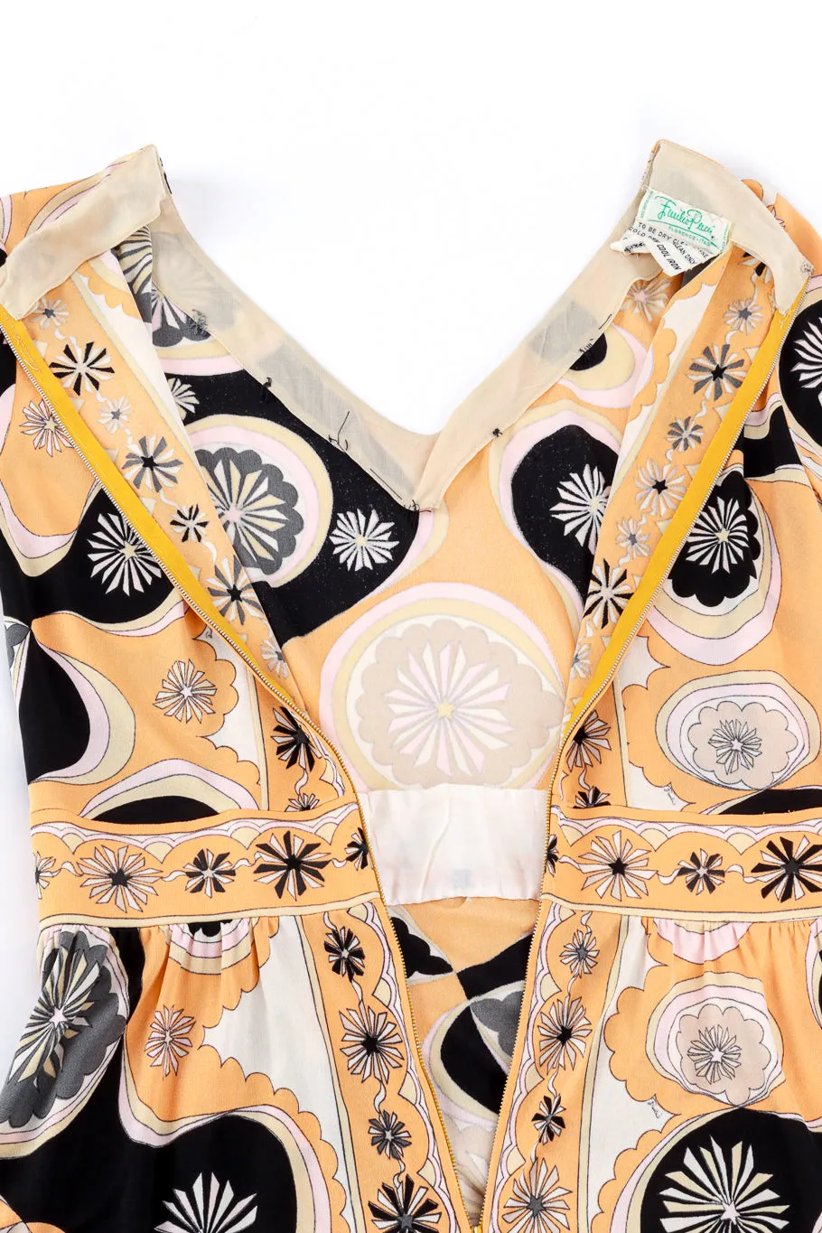 Geo Floral Print Dress