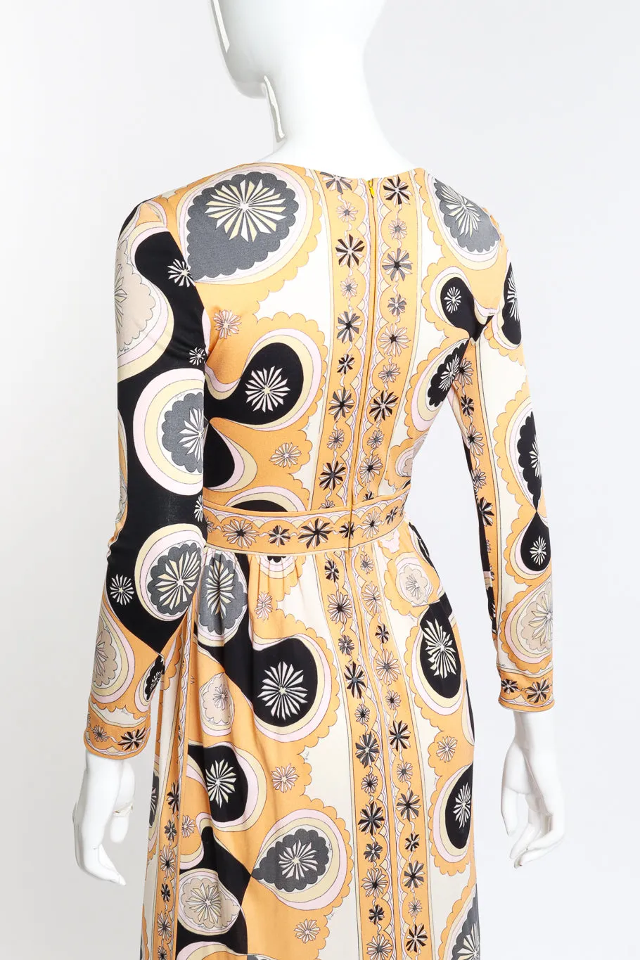 Geo Floral Print Dress