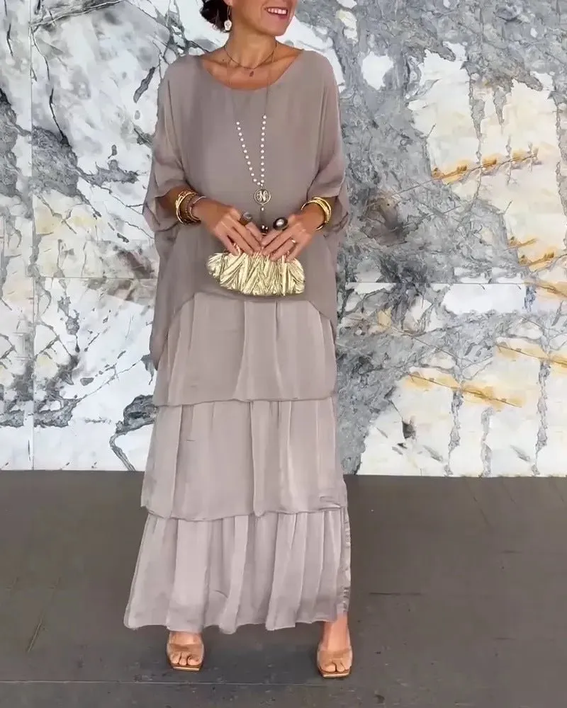 Geraldine® | Elegant A-Line Maxi Dress