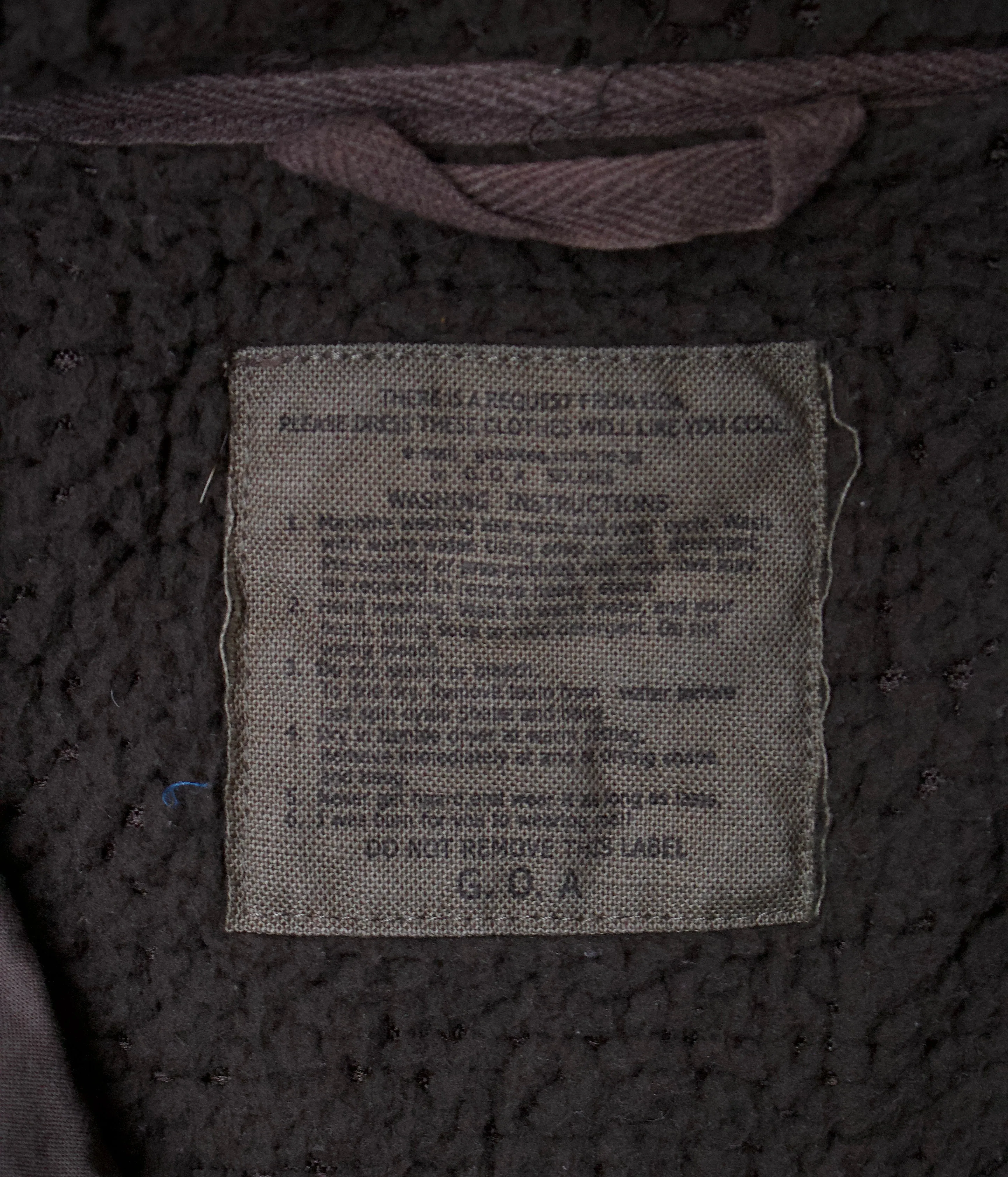G.O.A Early 00s Racoon Fur Mod Military Shearling Parka