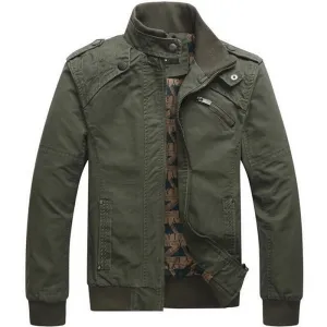 GoBliss Men's Casual Army Jackets