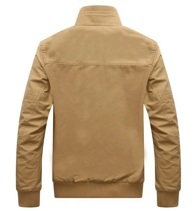 GoBliss Men's Casual Army Jackets