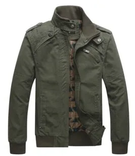 GoBliss Men's Casual Army Jackets